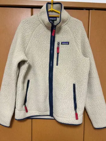 M 사이즈 파타고니아 플리스 자켓 아이보리