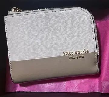 케이트 스페이드 이단 접이식 지갑 키케이스