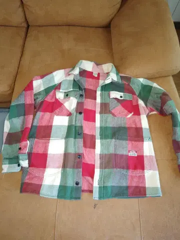 초기 CHALLENGER 육중한 플란넬 셔츠