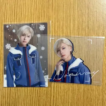 노르웨이 클리어 브로마이드 2종 컴프 세트 신노 나오 헤타뮤 TW