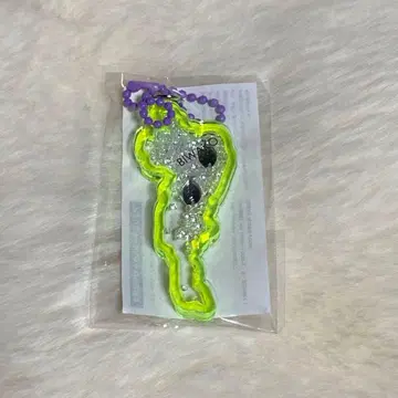 비와코 아크릴 키링  비와코 비와호 물고기 옐로우 컬러