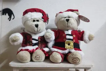 스타벅스 2003 홀리데이 베어리스타 택 포함 2체 세트