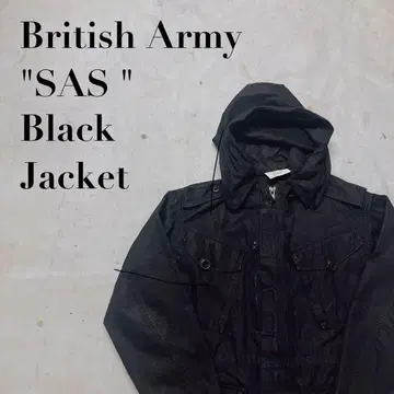 [ SAS ] 영국군 컴뱃 스모크 Black Jacket 블랙