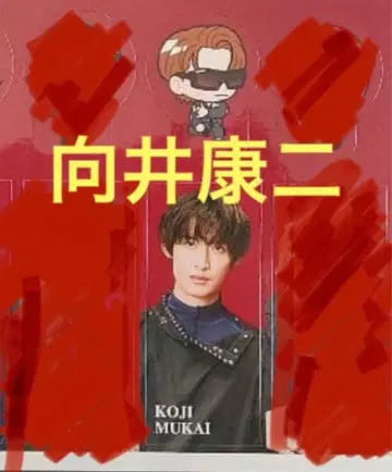 5세트 무카이 코지 스티커 Snow Man 음고지신