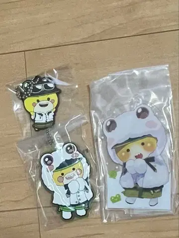 컬러풀 피치 시바 씨 굿즈 3점