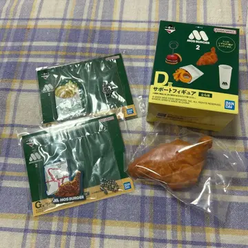 1번 복권 모스버거 2탄 D상 서포트 피규어 G상 러버 컬렉션