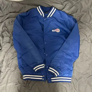 스카잔 파랑 자켓 구제 의류 SYNTHESIZE