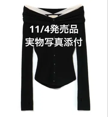 Shannon tulle knit tops andmary black