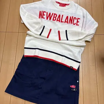 new balance 여성용 골프웨어 세트