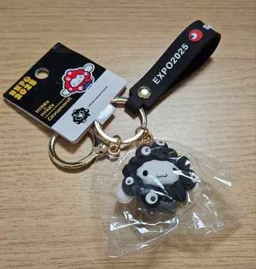 만박 산리오 변신 키링 입체 마스코트 블랙 미야쿠미야쿠 시나몬