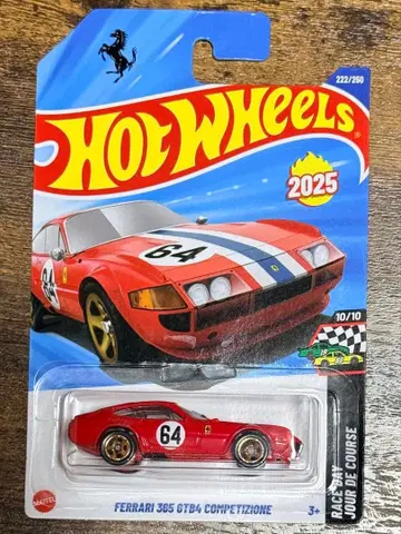 핫휠 페라리 365 GTB4 콤페티치오네 레드 #64