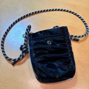 Chacott 숄더백 블랙 나일론