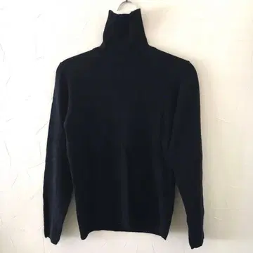 SPECCHIO 캐시미어 100% 긴팔 터틀 니트