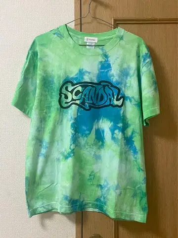 SCANDAL 타이 다이 t셔츠