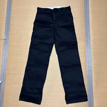 Dickies 블랙 워크 팬츠