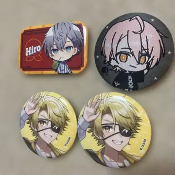 카라피치 캔뱃지 4개 세트 탓츤 히로 유리