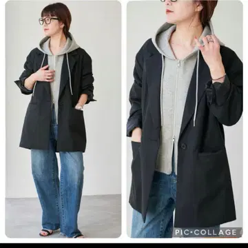 새상품 택 포함 스픽 앤 스팬 TR 롱 자켓