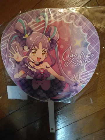 너와 아이돌 프리큐어 부채 큐어큐운큐운