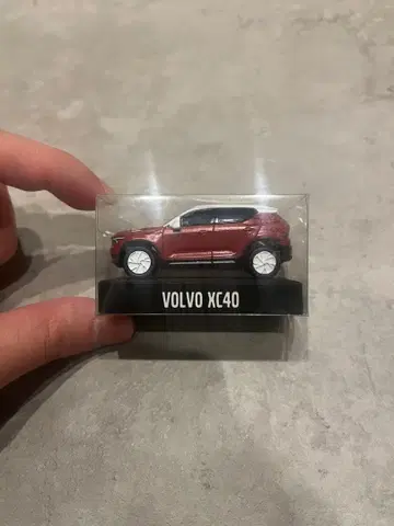 VOLVO XC40 미니카 레드