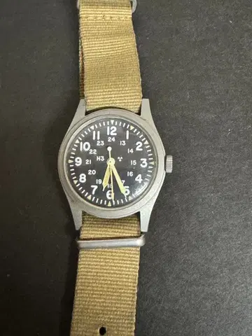 미군 실물 해밀턴 군용 시계