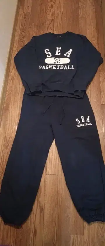 WIND AND SEA 윈드앤씨 농구 32 맨투맨 셋업