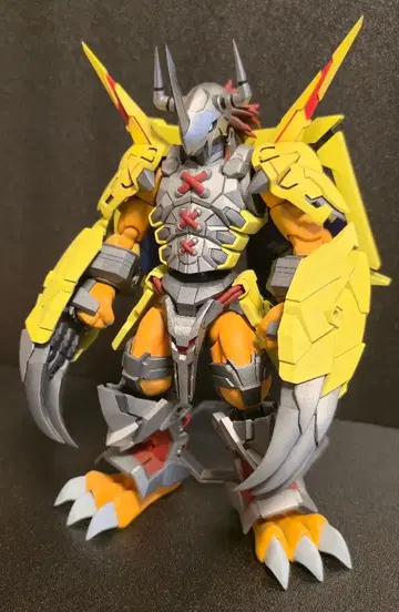 디지몬 프라모델 워그레이몬 도색 완성품