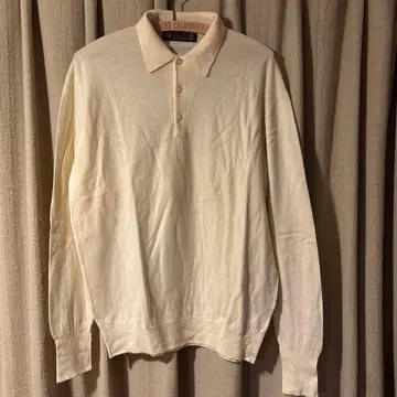 70s JOHN SMEDLEY 울 긴팔 피케 셔츠