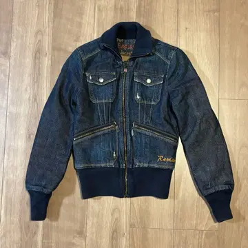 리플레이 데님 자켓