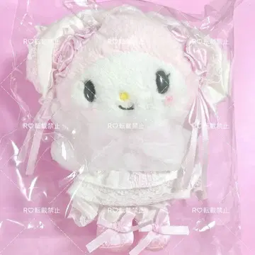 산리오 화이트 프릴 마스코트 마이멜로디