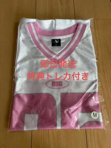 [ 미사용 새상품 ] Niziu 미이히 Awake 유니폼T셔츠 M 사이즈