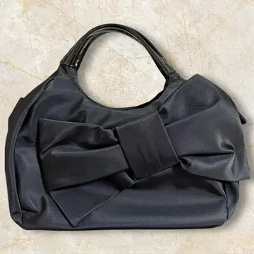 [컨디션 최상] kate spade new york 리본 나일론 백 블랙