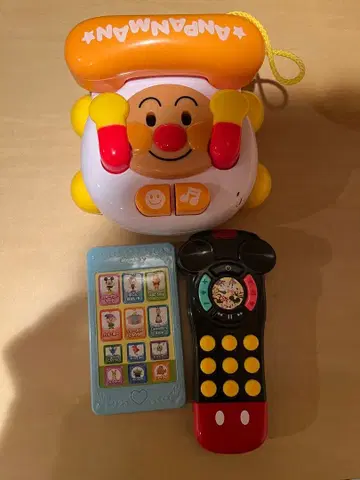 호빵맨 디즈니 소리 나는 완구