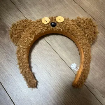 곰 귀 디자인 머리띠