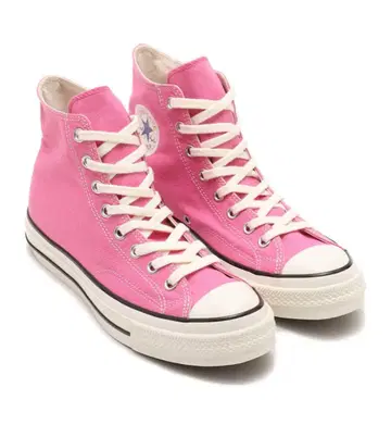 CONVERSE ALL STAR 핑크 하이컷 스니커즈
