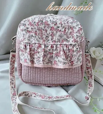 핸드메이드 숄더백 78 리버티 문모스 클래시컬 핑크