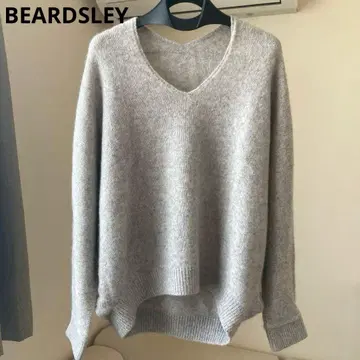 비어즐리 BEARDSLEY 니트 돌먼 니트 울 고급