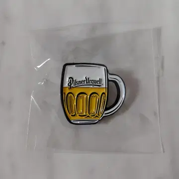 간사이 만박 체코관 Pilsner 맥주 머그잔 핀 배지