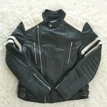 레어 MAXCADYs 라이더 자켓 바이컬러 브래드 피트