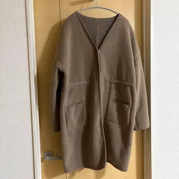 니코앤드 브라운 플리스 자켓 V넥