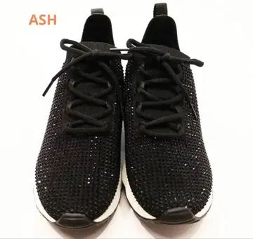 ASH 여성용 아쉬 비쥬 스니커즈 슬립온 큐빅 23.5cm