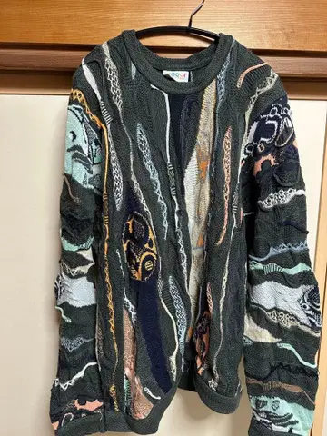 COOGI XL 니트 스웨터 다색 사용