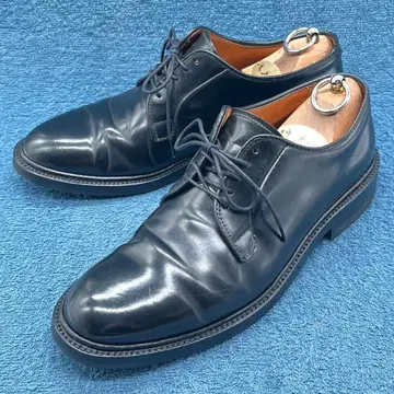 ALDEN 9901 코도반 블랙 8.5D 플레인토 발리 라스트