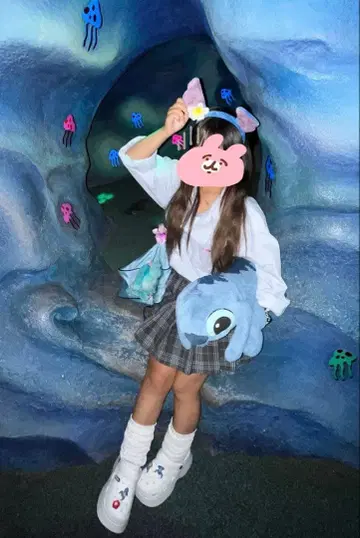 디즈니 스티치 머리띠