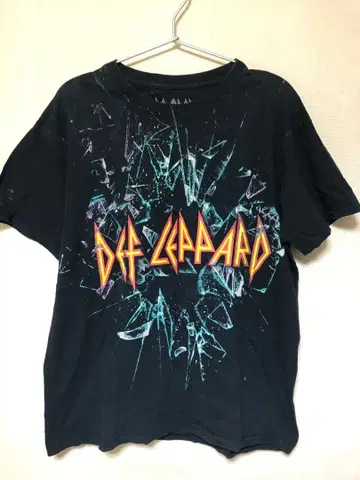 def leppard t셔츠 M 디플레파드
