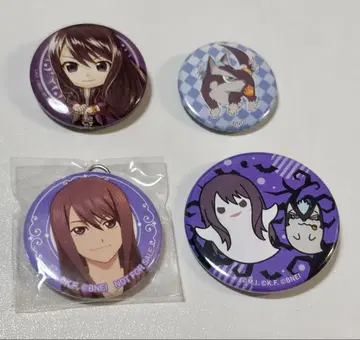 테일즈 오브 베스페리아 캔뱃지 4개 세트