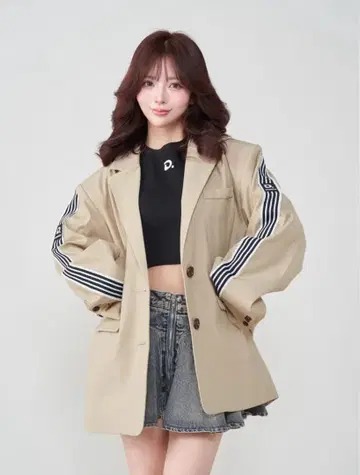 Darich 사이드라인 트랙 오버 자켓