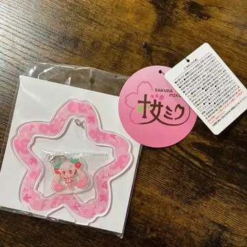 [새상품] [미개봉] 벚꽃미쿠 아크릴 스탠드 키링