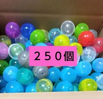 캡슐 토이용 빈 캡슐 가챠폰 가챠가챠 논세퍼레이트 소 250개