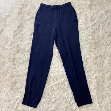 새상품급 띠어리 2023년 슬림 조거 팬츠 파우더 크레이프 세탁 가능