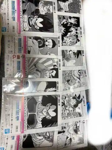 제일복권 드래곤볼 G상 코믹스 클리어 파일 세트